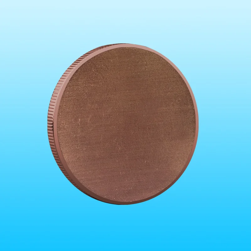 Blank metal base used to explain custom medal tooling and order rules